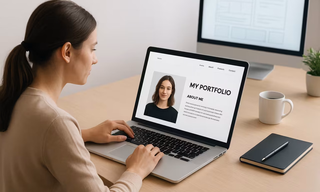 طراحی وب سایت شخصی