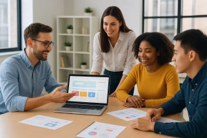 افزایش فروش در سایت شرکتی