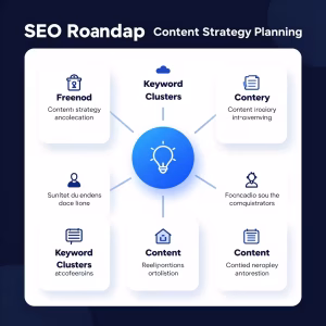 نقشه استراتژی محتوا بر اساس تحقیق کلمات کلیدی