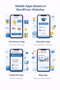 کاربردهای مختلف تبدیل سایت وردپرسی به اپلیکیشن