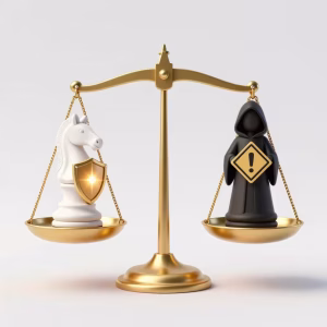 مقایسه متخصص سئوی اخلاقی (کلاه سفید) و غیراخلاقی (کلاه سیاه) - انتخاب درست